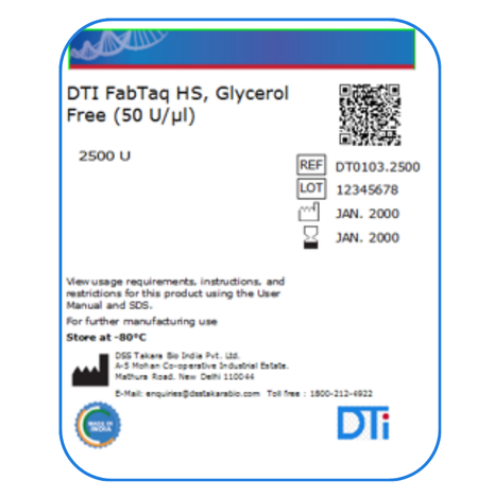 DTI FabTaq HS-Glycerol Free (50U/ul)