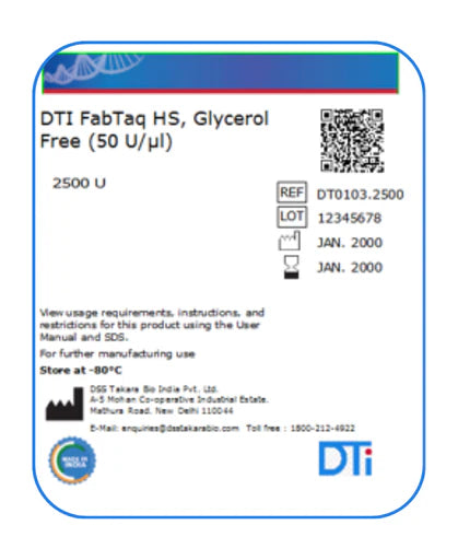 DTI FabTaq HS-Glycerol Free (50U/ul)